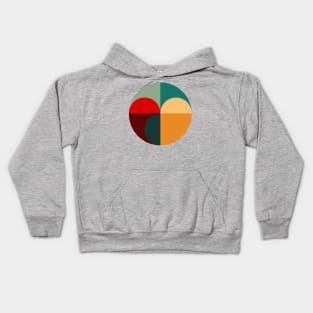 Geo Circles Kids Hoodie